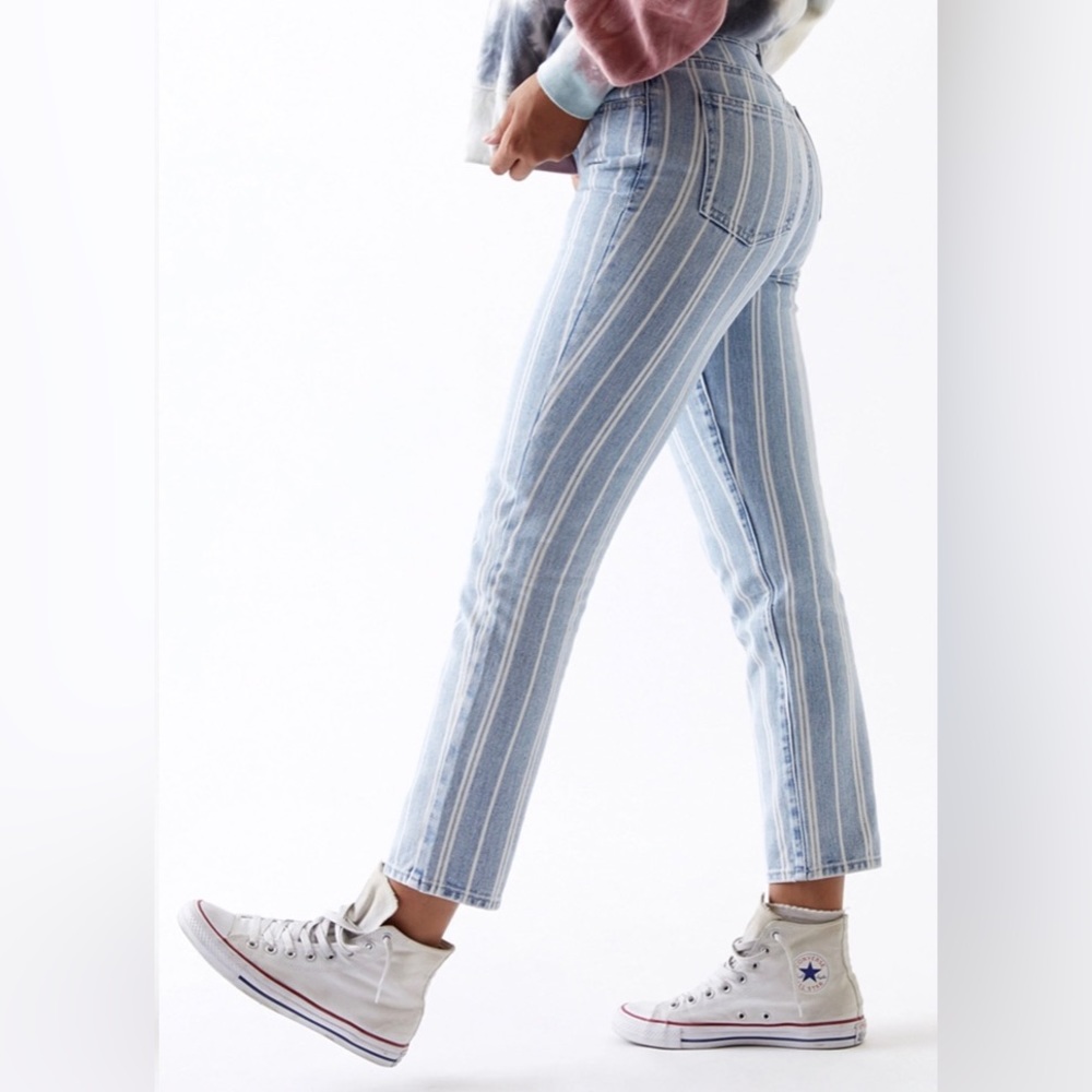 Pacsun Mom Jean Double Stripe